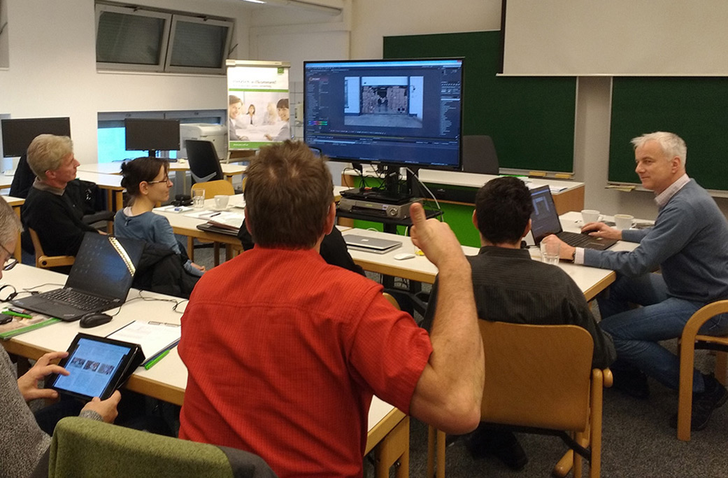 Lutz Dieckmann hosts a seminar for Visual Effects at WIFI in Austria